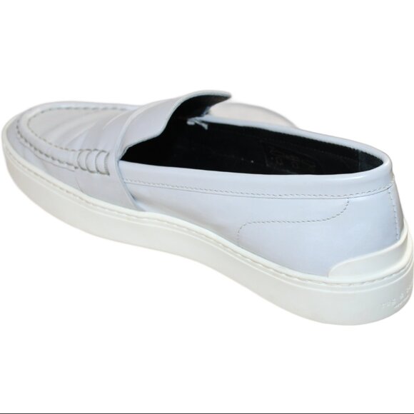 Rag & Bone New York Colby Light Gray Moccasin Platform Loafer, Size 7 - Picture 3 of 12